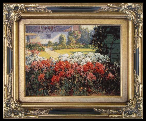framed  Benjamin C.Brown The Joyous Garden-n-d, Ta015